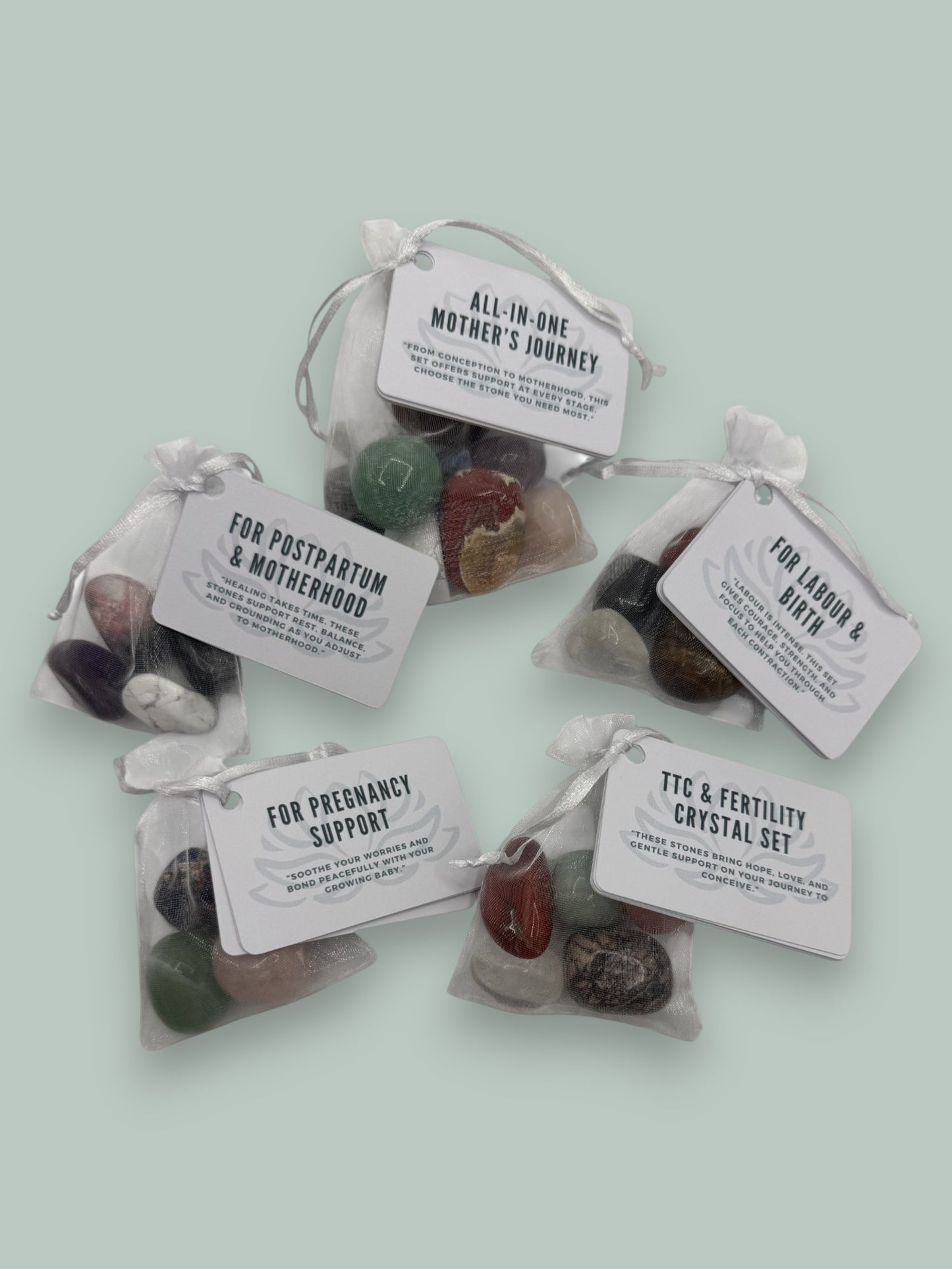 Postpartum & Motherhood Crystal Set