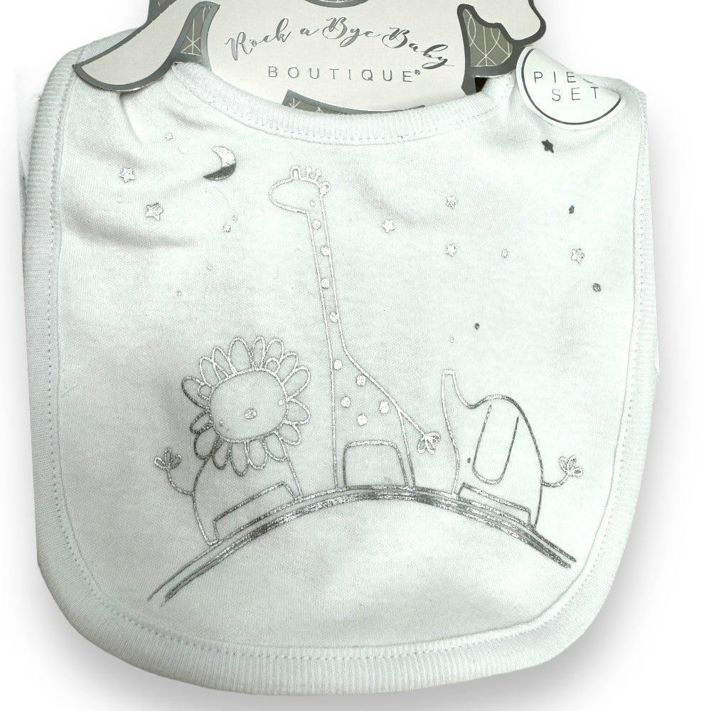Silver Safari Dreams 10-Piece Layette Gift Set