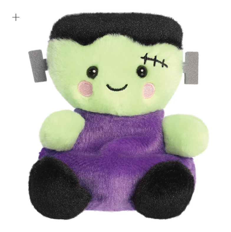 Palm Pals Bolts Frankenstein plush toy 5 inch eco-friendly Halloween soft toy