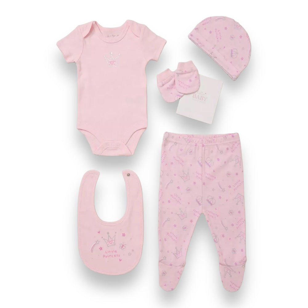 Pink 'Little Princess' - 6pc Gift Set