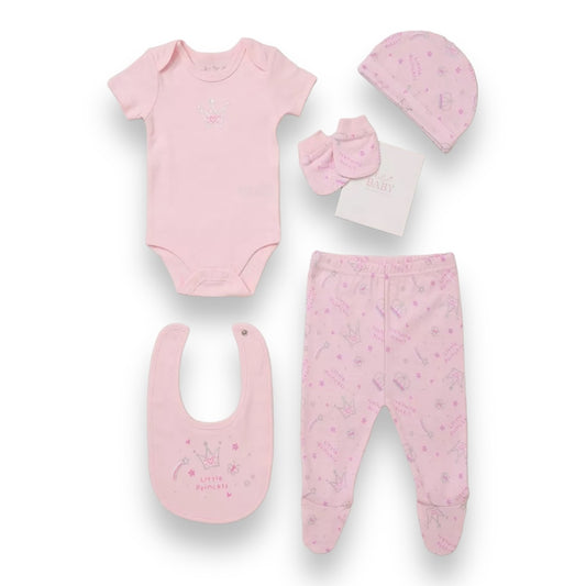 Pink 'Little Princess' - 6pc Gift Set