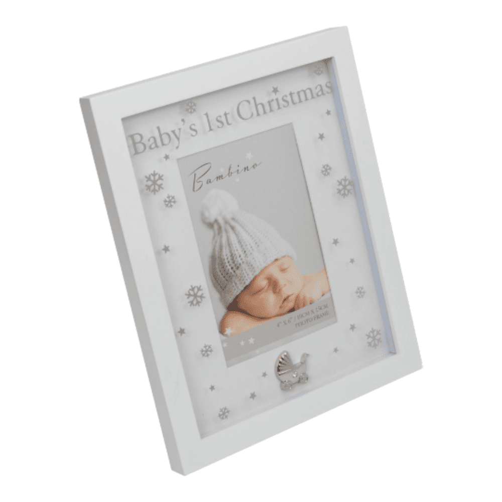 Bambino Baby Bambino Baby's 1st Christmas Frame 4" x 6" Photo Frames