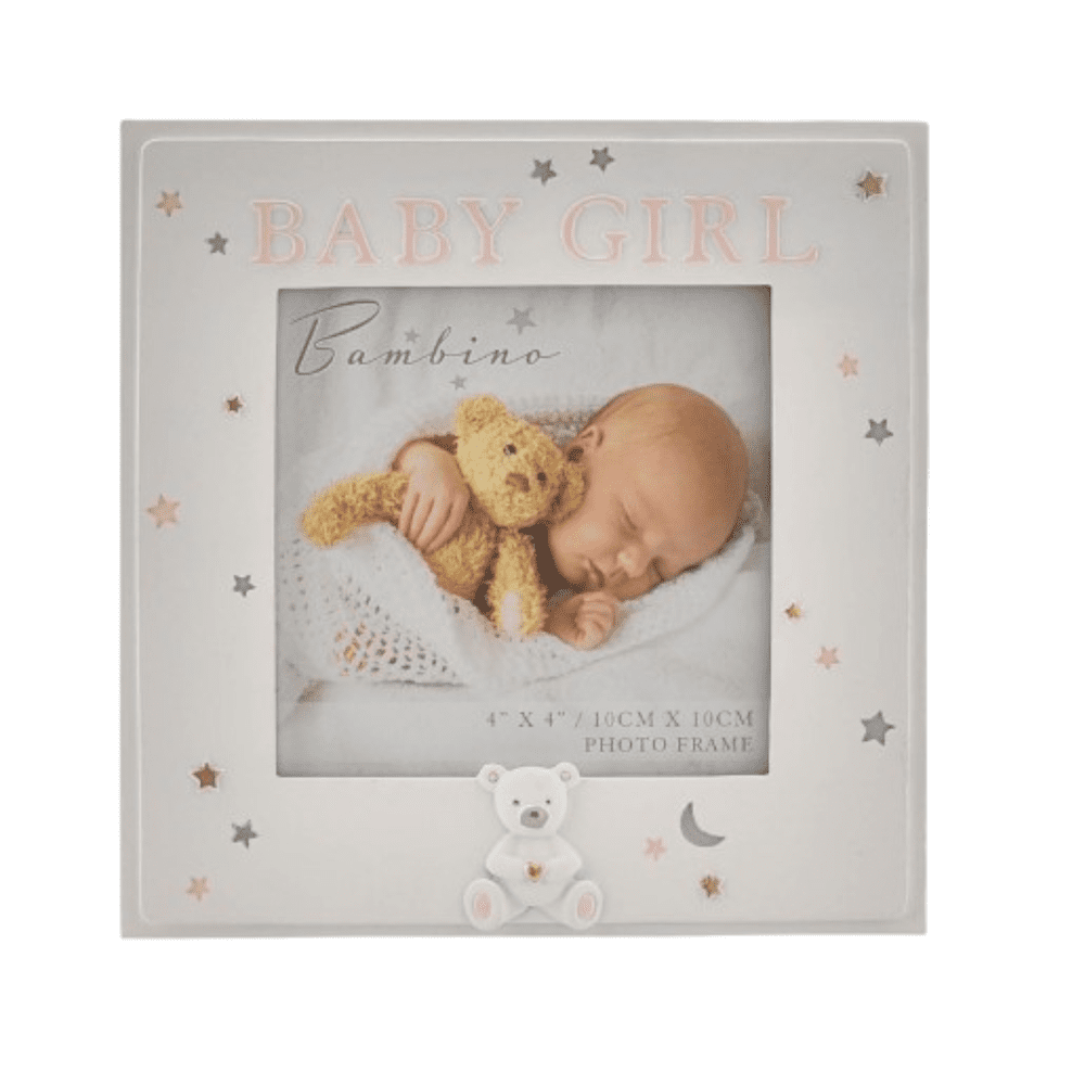 Bambino Resin Baby Boy 4" x 4" Photo Frame by JULIANA®