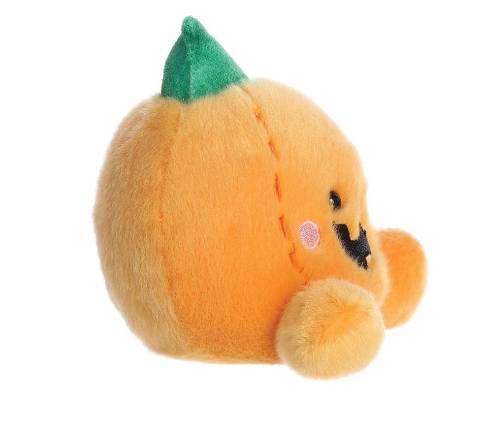Eco-friendly Palm Pals plush toy Carver Jack O’Lantern 5in pumpkin