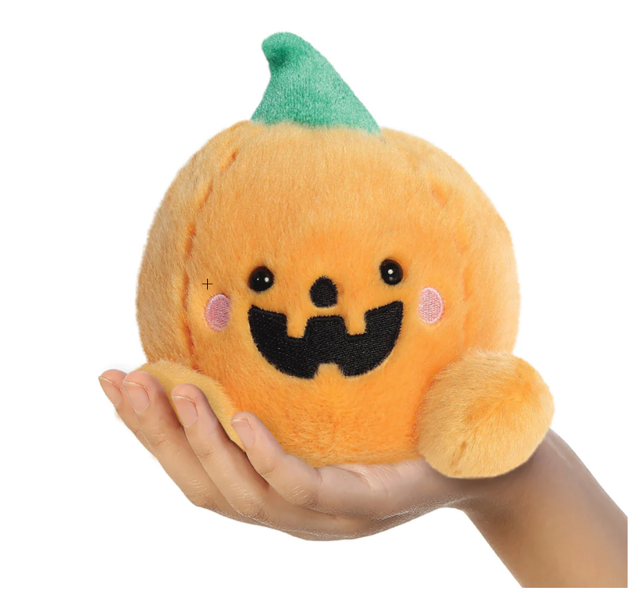 Palm Pals Carver Jack O’Lantern plush toy 5 inch eco-friendly Halloween soft toy