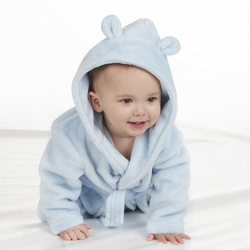 The Cutest Little Robe - Luxurious, Soft, and Personalised Baby Hooded Robe