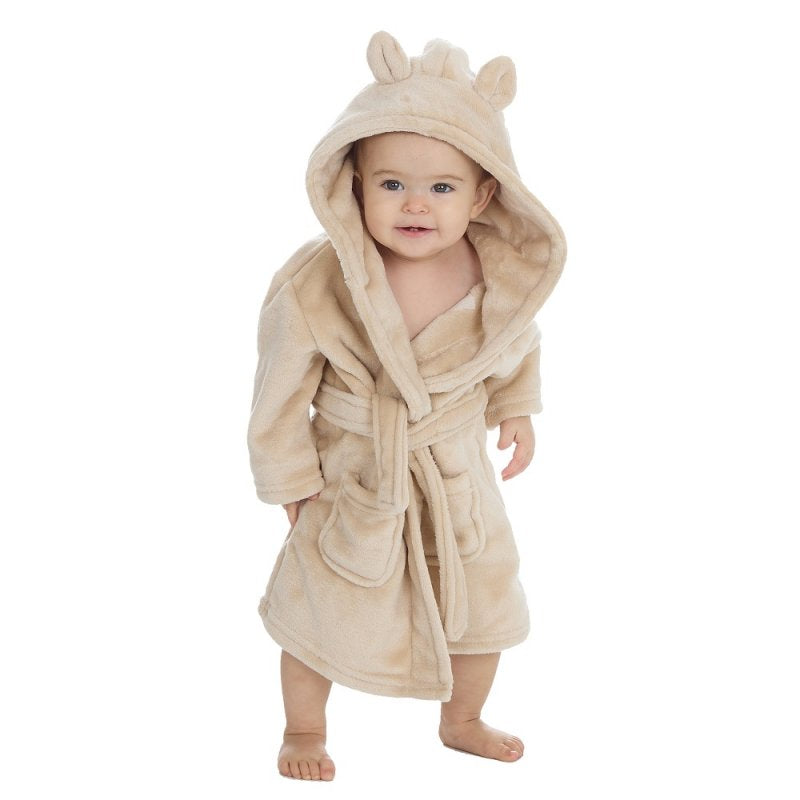 The Cutest Little Robe - Luxurious, Soft, and Personalised Baby Hooded Robe