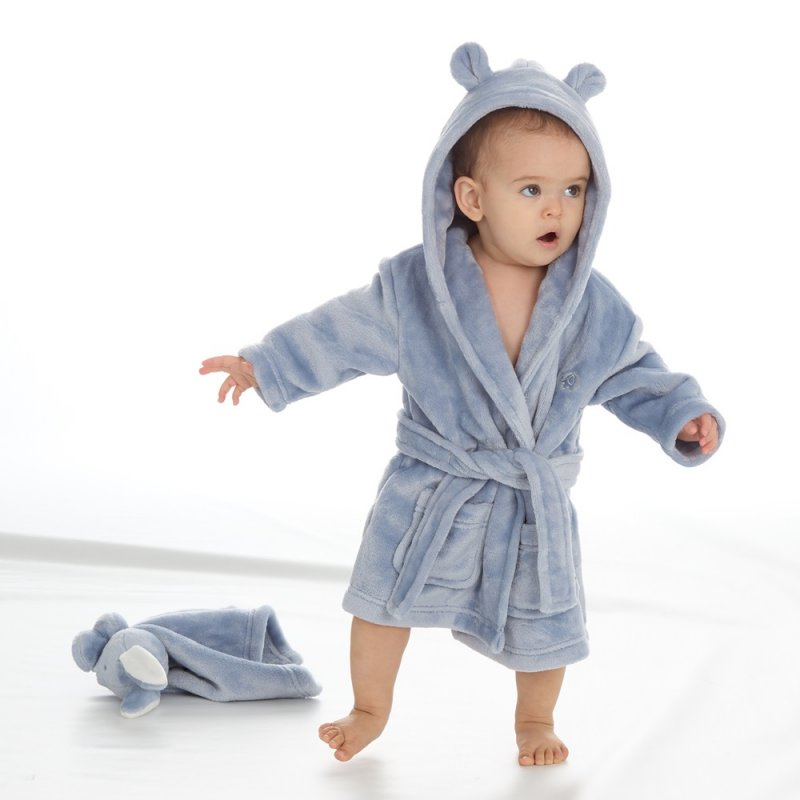 The Cutest Little Robe - Luxurious, Soft, and Personalised Baby Hooded Robe