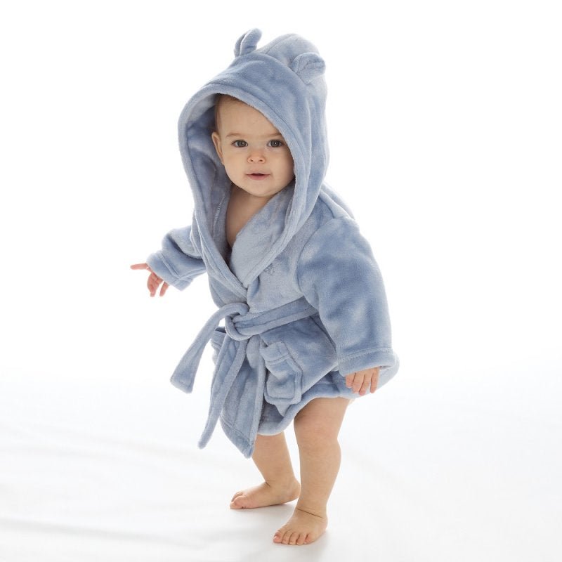 The Cutest Little Robe - Luxurious, Soft, and Personalised Baby Hooded Robe