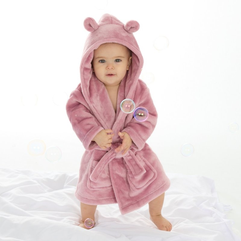 The Cutest Little Robe - Luxurious, Soft, and Personalised Baby Hooded Robe