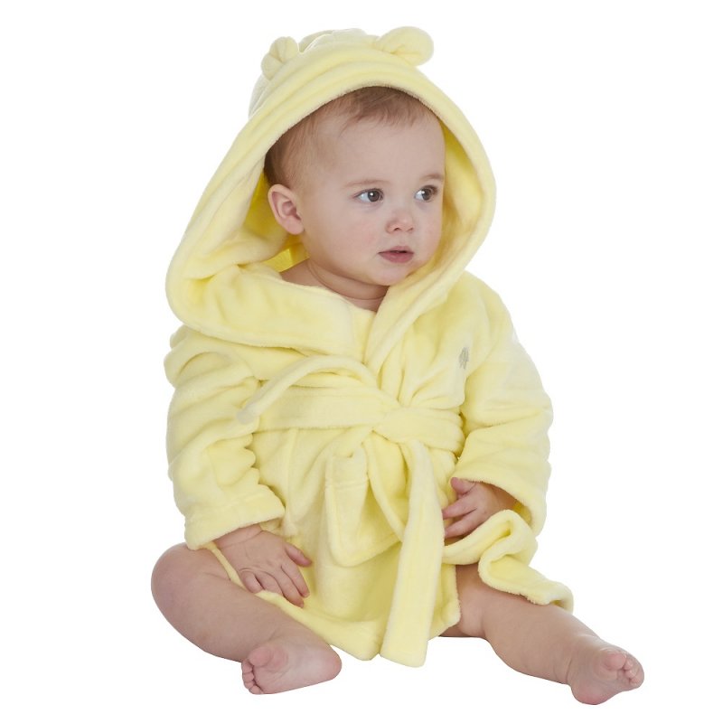 The Cutest Little Robe - Luxurious, Soft, and Personalised Baby Hooded Robe