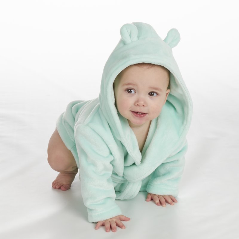 The Cutest Little Robe - Luxurious, Soft, and Personalised Baby Hooded Robe