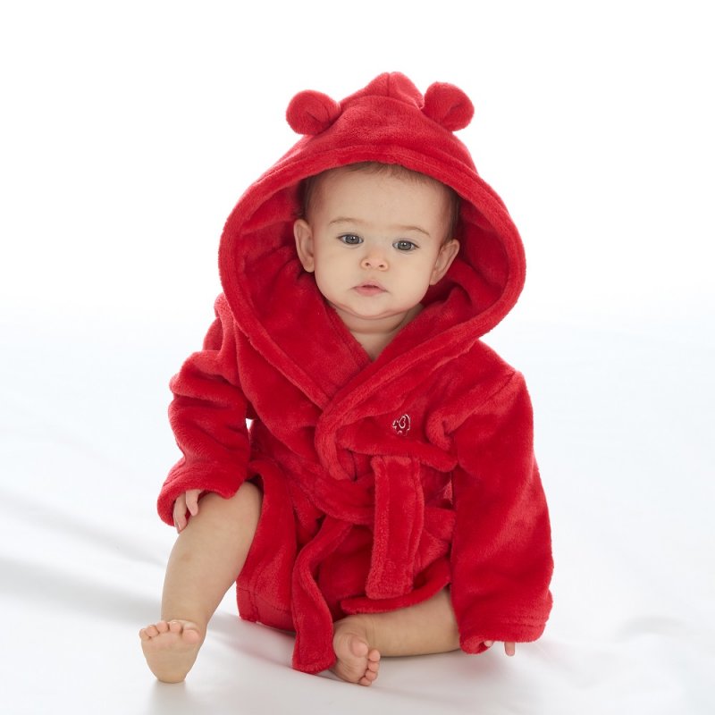 The Cutest Little Robe - Luxurious, Soft, and Personalised Baby Hooded Robe