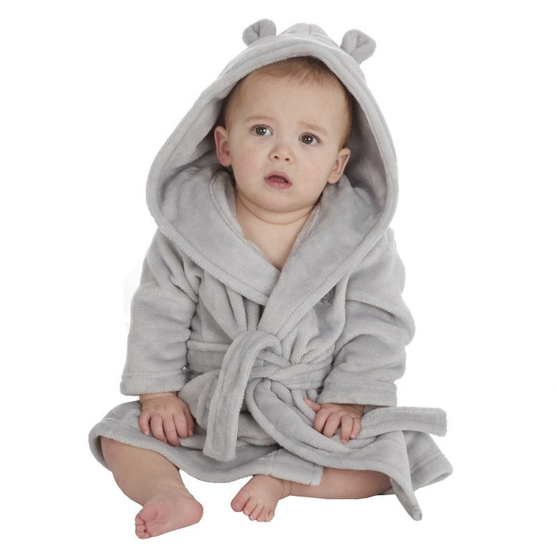 The Cutest Little Robe - Luxurious, Soft, and Personalised Baby Hooded Robe