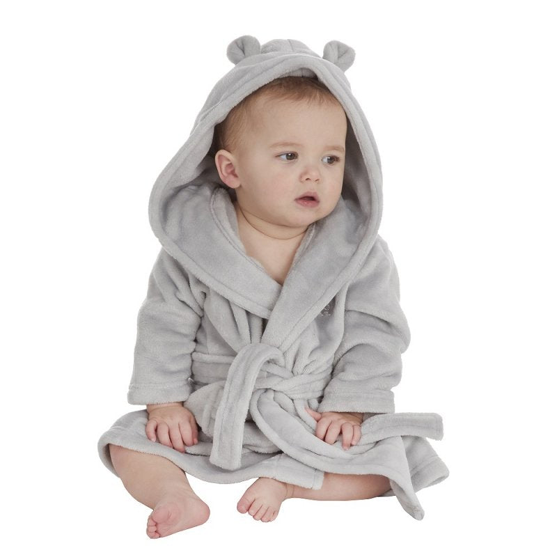 The Cutest Little Robe - Luxurious, Soft, and Personalised Baby Hooded Robe