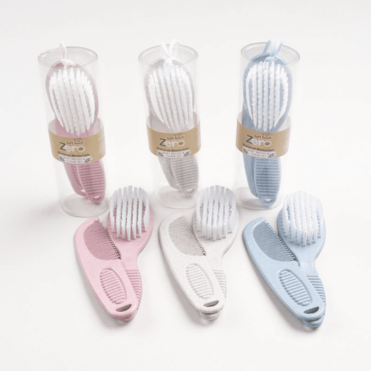 Zero Baby Brush & Comb Set by Soft Touch Soft Touch Apparel, Build Your Own Hamper, Comb, Eco