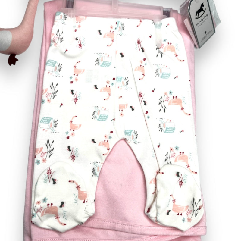 Baby clothing from the farmyard baby gift set