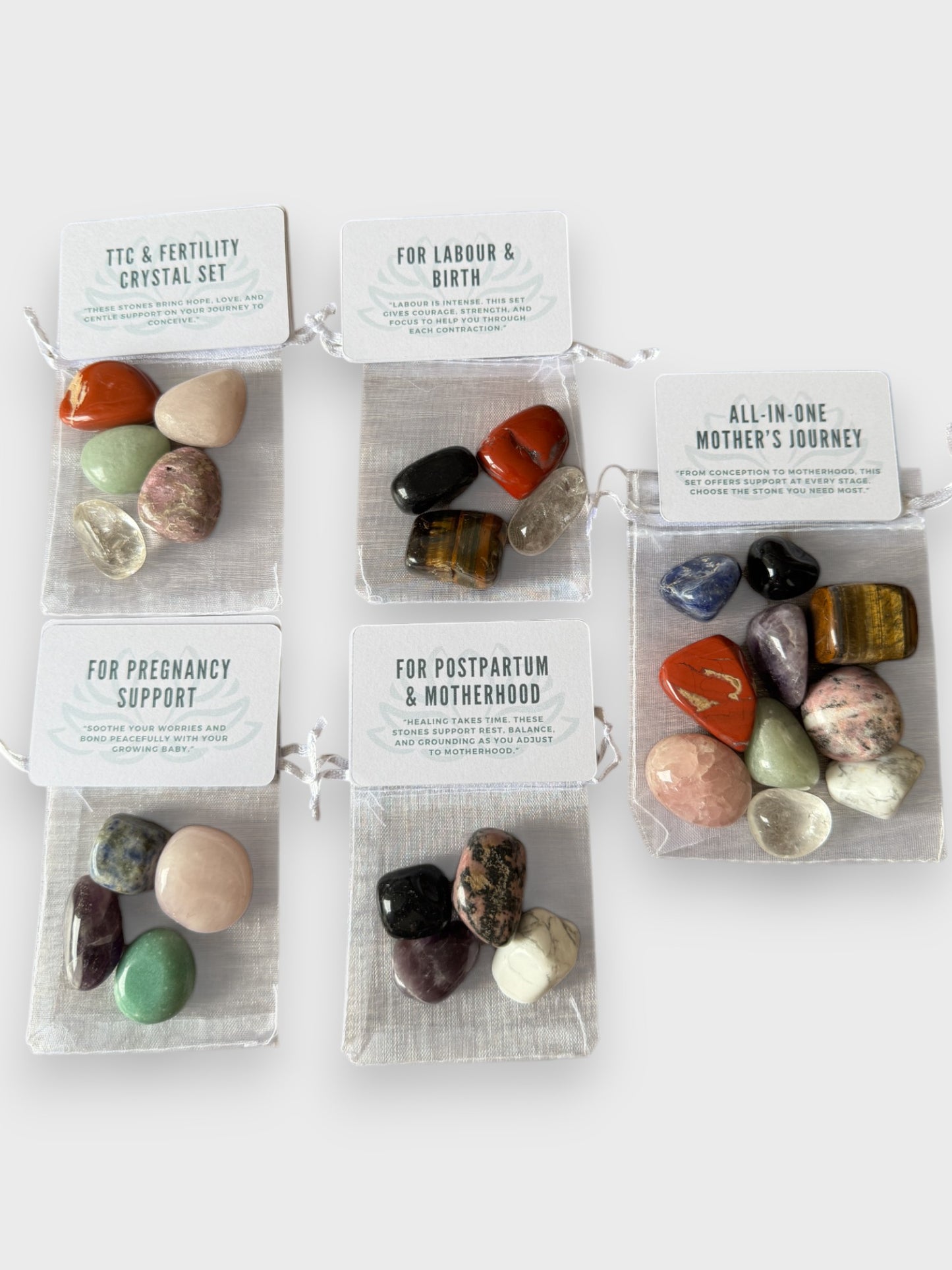Postpartum & Motherhood Crystal Set