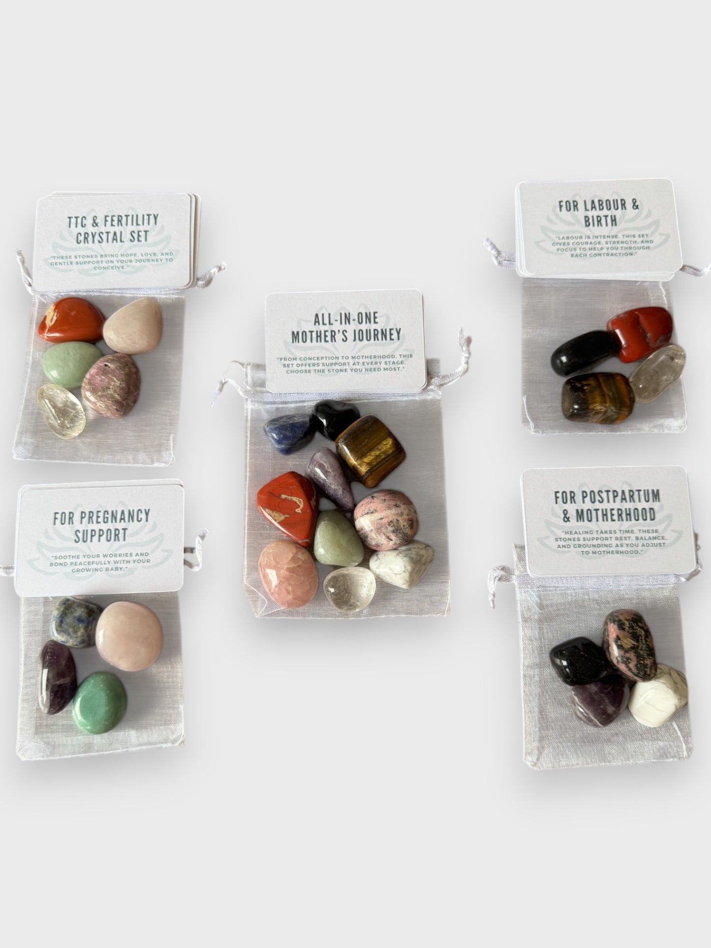 Postpartum & Motherhood Crystal Set