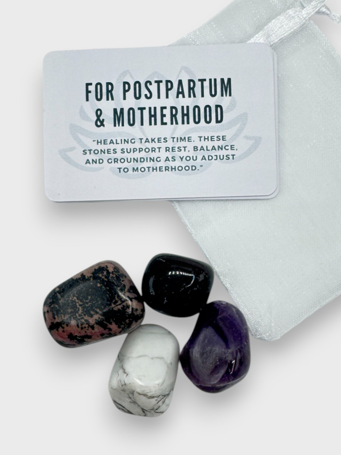 Postpartum & Motherhood Crystal Set