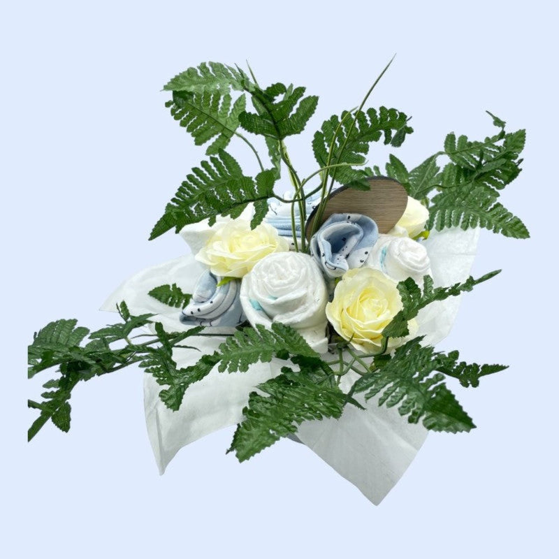 'It's a Boy' Bouquet & Layette Set - baby boy gift