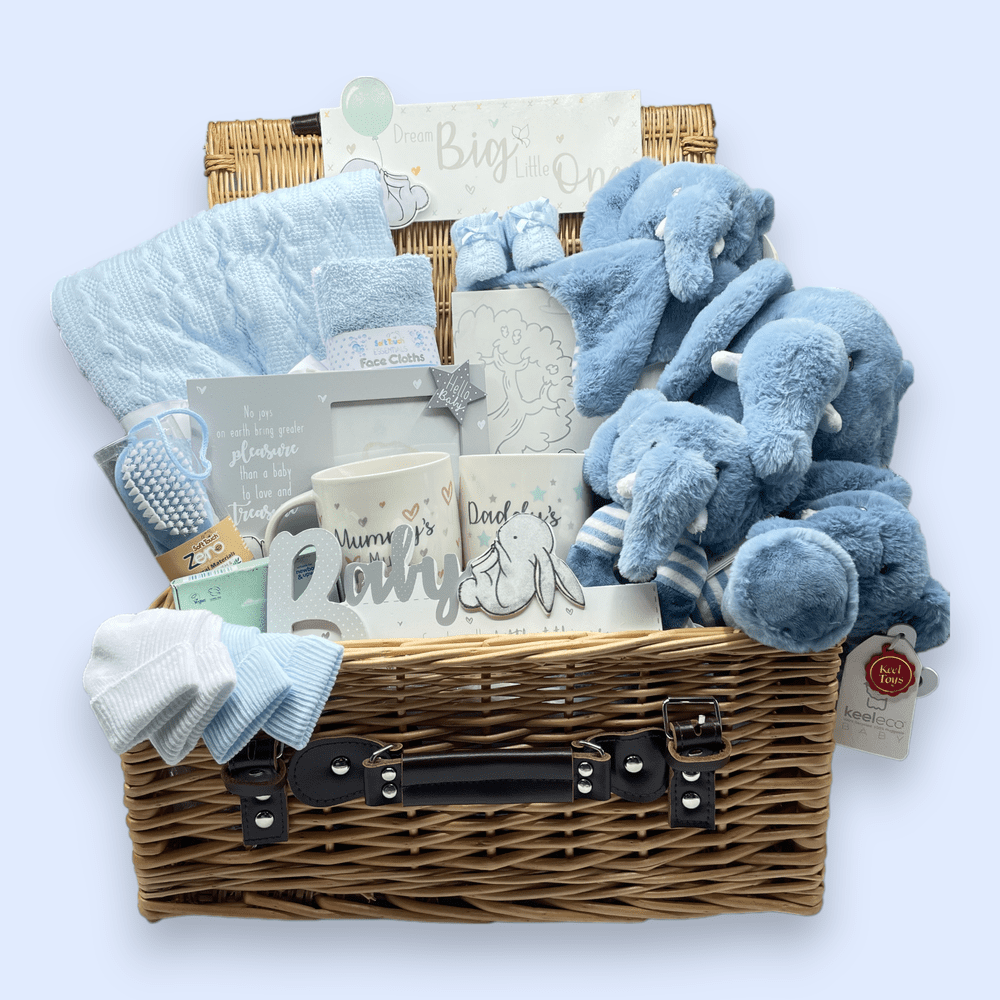 Love & Tiers Ltd Luxe Little Dreamer Baby Hamper - Blue Hamper