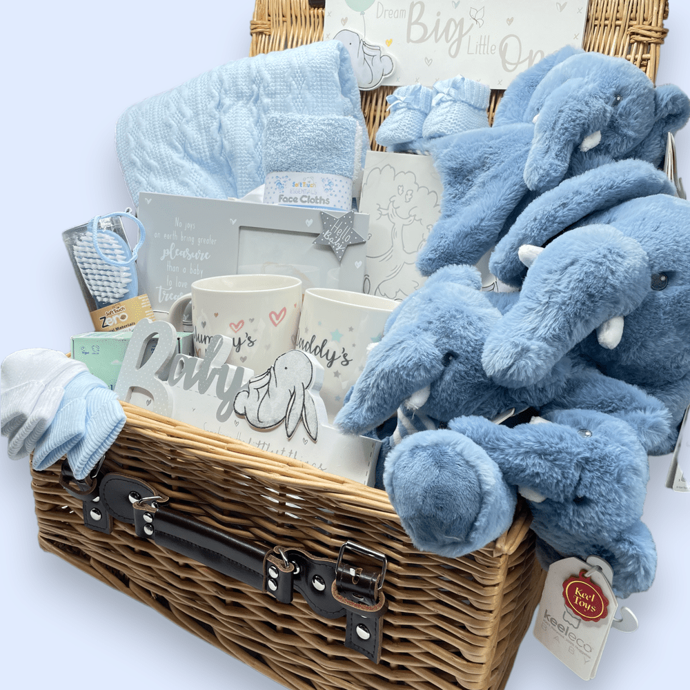 Love & Tiers Ltd Luxe Little Dreamer Baby Hamper - Blue Hamper