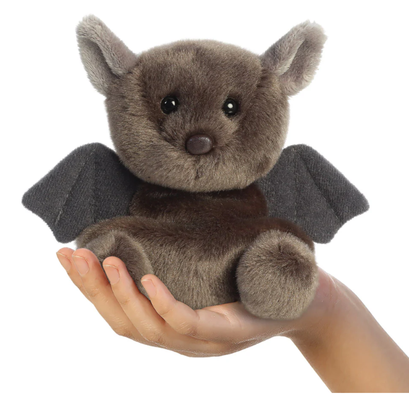 Palm Pals collectible plush Luna Bat made from recycled materials