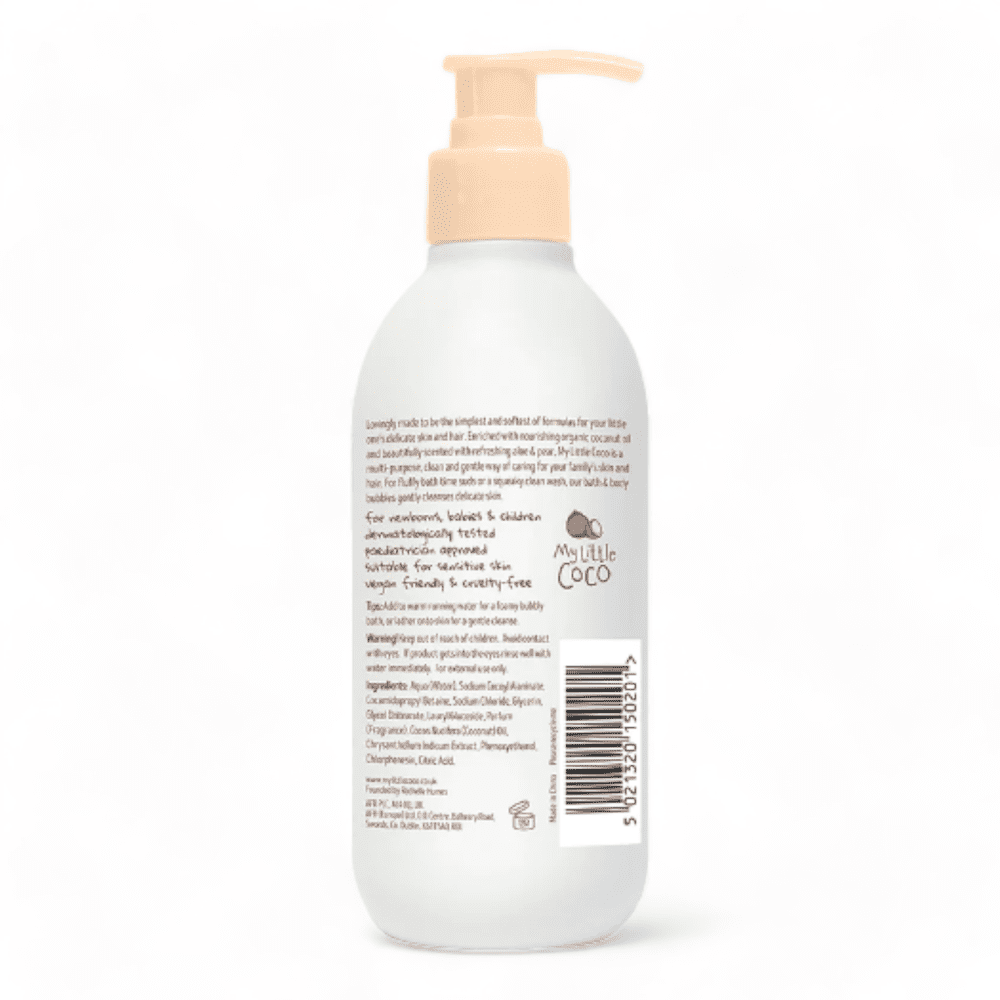 My Little Coco Organic Coconut Oil Bath & Body Bubbles