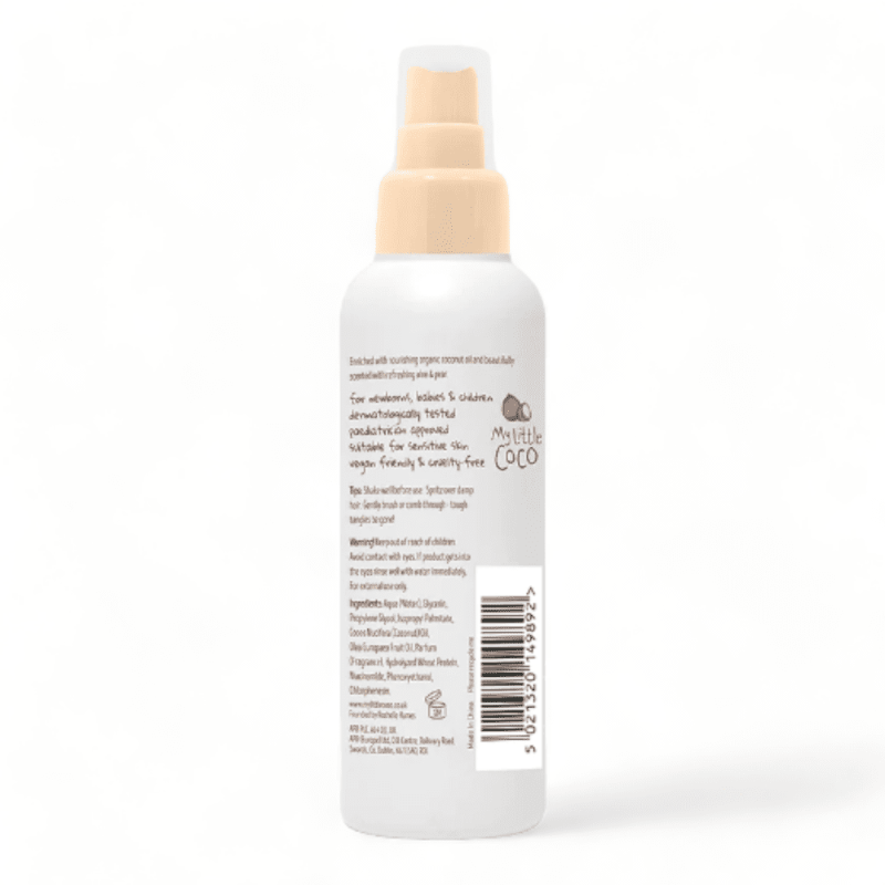 Hydrating detangling spray for kids