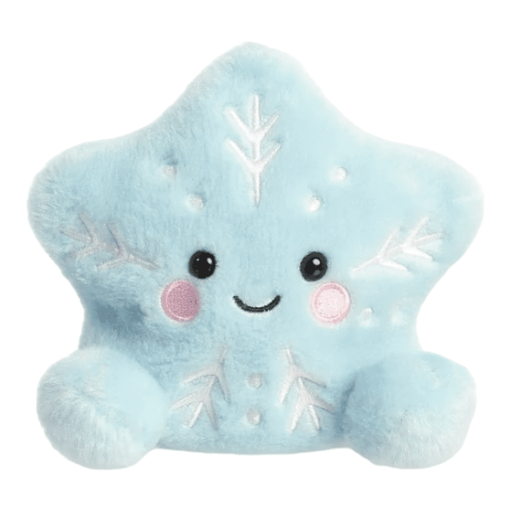 Palm Pals Frosty Snowflake Soft Toy suitable for all ages