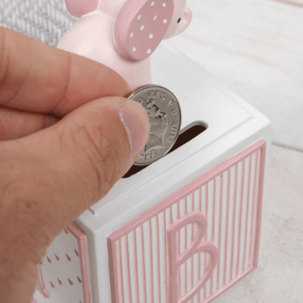 Petit Cheri Collection - Resin Money Box & Frame