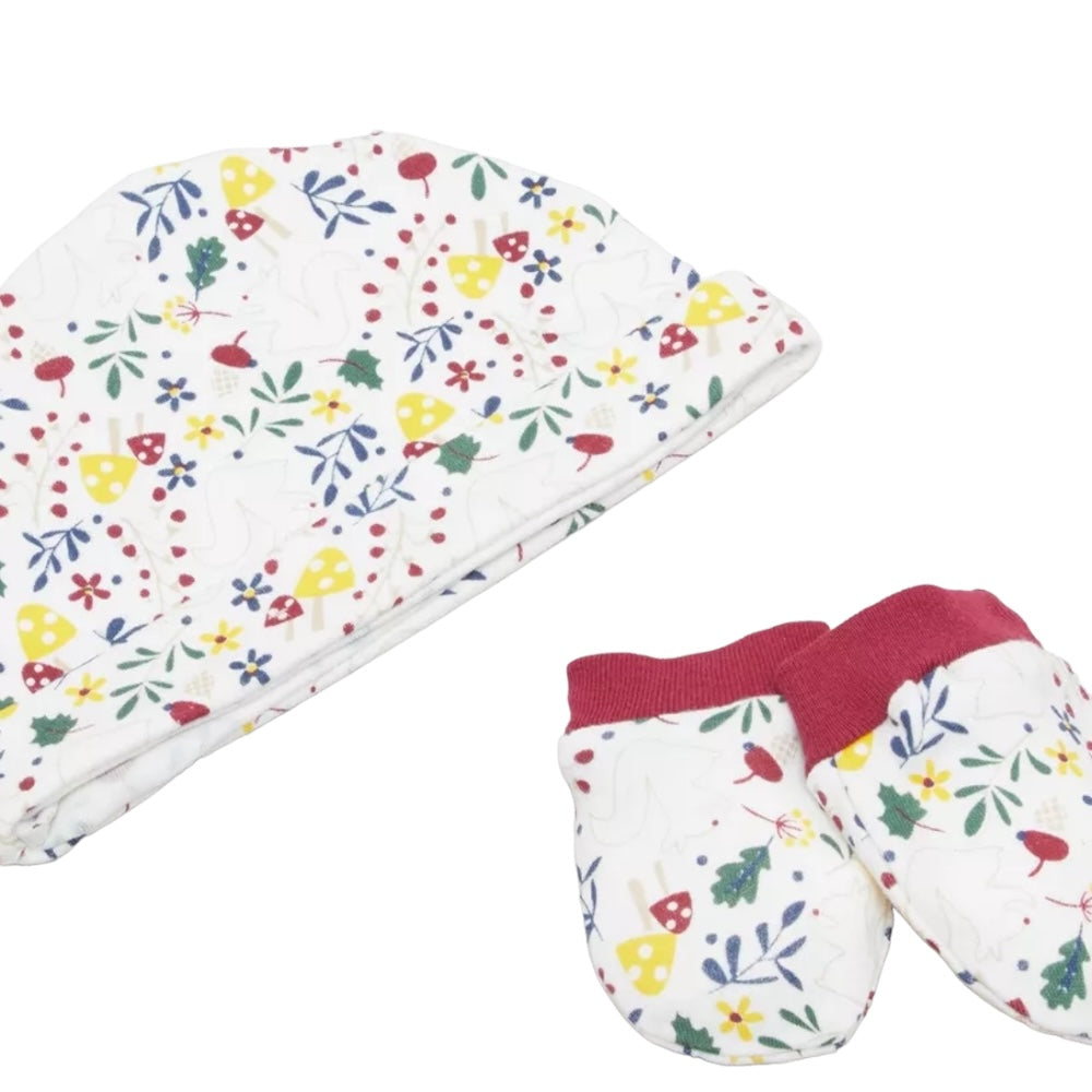 Woodland Whispers: 10-Piece Squirrel & Woodland Layette Gift Set