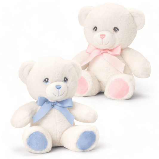 15cm Keeleco Baby Teddy Bear - Blue