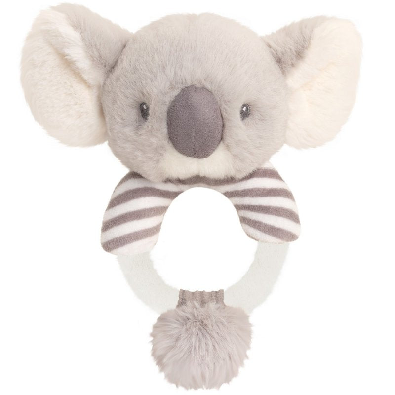 Cosy Koala Keeleco Baby Ring Rattle | 100% Recycled Eco-Friendly Baby Rattle Toys