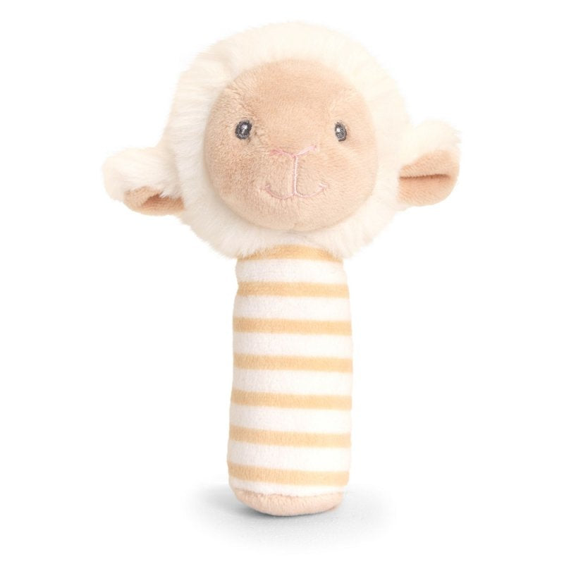 Keeleco Baby Lullaby Lamb Stick Rattle by Keel Toys