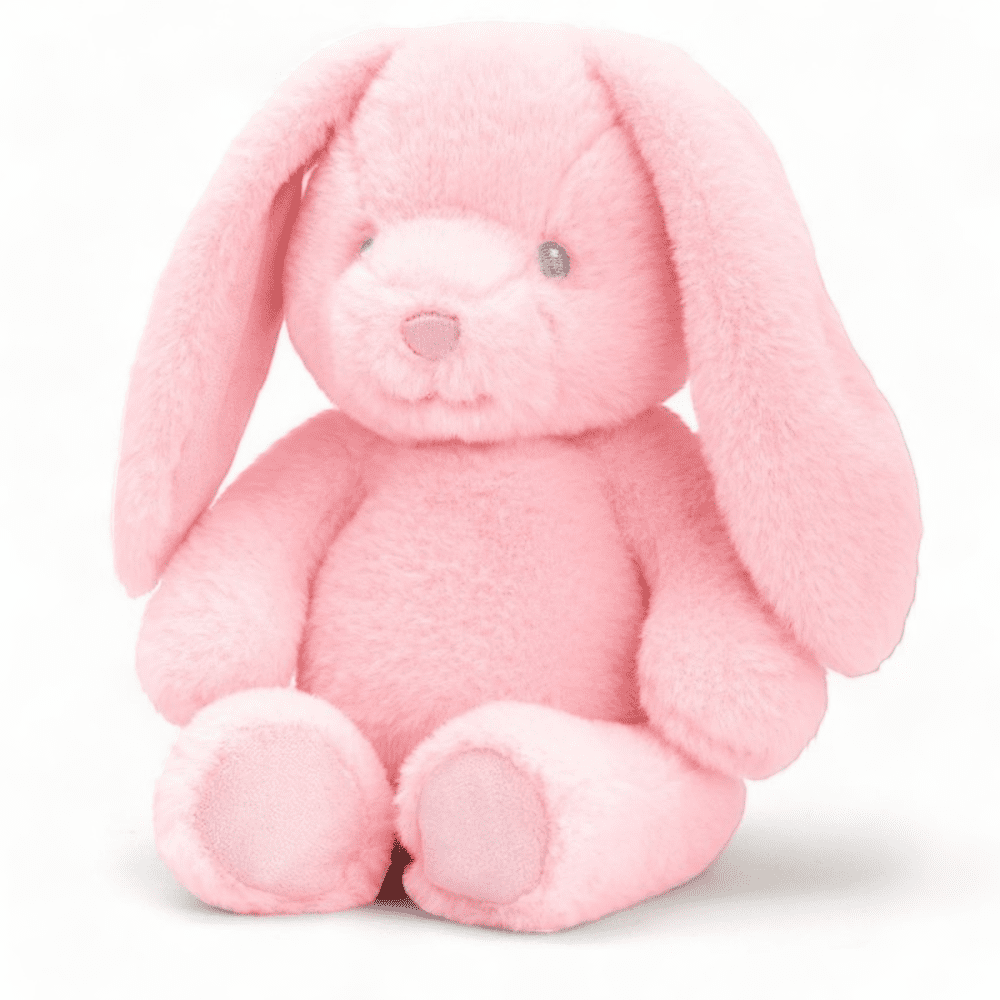 Keeleco 25cm Pink Bunny from Keel Toys eco-friendly range