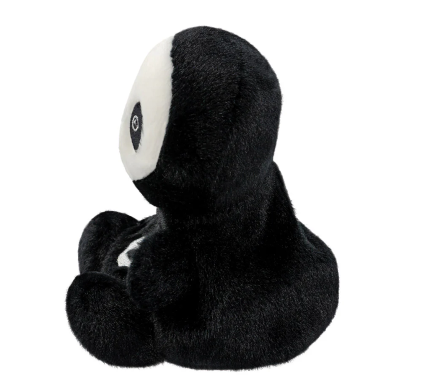Palm Pals Skelly Skeleton Plush Toy – 5In/13cm Eco-Friendly Halloween Soft Toy