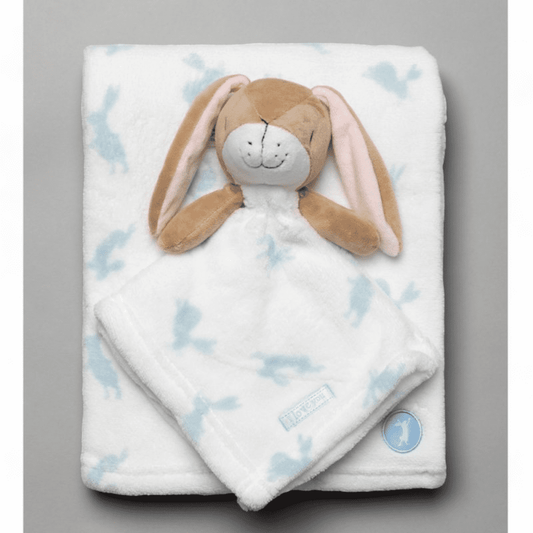 'Guess How Much I Love You' Baby Blue Blanket and Comforter Set Guess How Much I Love You Apparel, Baby Shower, Bespoke, Blanket, Blue, Boy Gifts, Boys, Brother, Build Your Own Hamper, Comforters, Gender Reveal, Guess How Much I Love You, him, Kiddies World, Shower, Sibling, Soft Toy, Twin