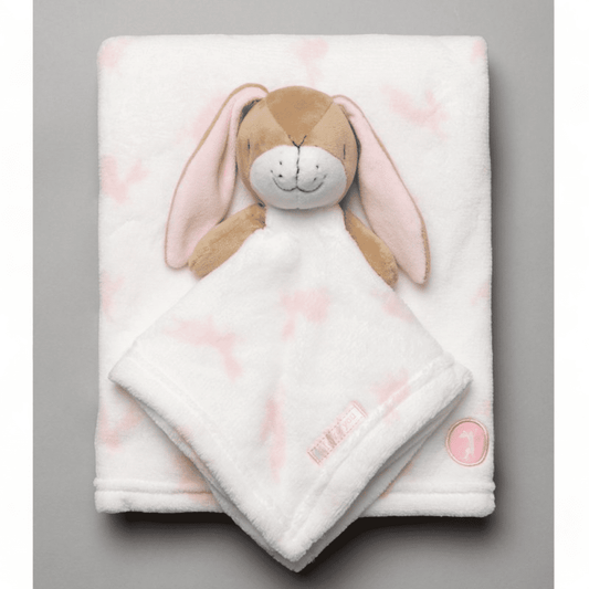'Guess How Much I Love You' Baby Pink Blanket and Comforter Set Guess How Much I Love You Apparel, Baby Shower, Bespoke, Blanket, Build Your Own Hamper, Comforters, For Her, Gender Reveal, Girl Gifts, Girls, Guess How Much I Love You, Kiddies World, Pink, Shower, Sibling, Sister, Soft Toy, Twin