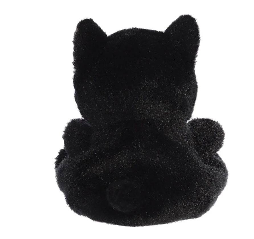 Palm Pals soft toy Twilight Black Cat cuddly gift for children