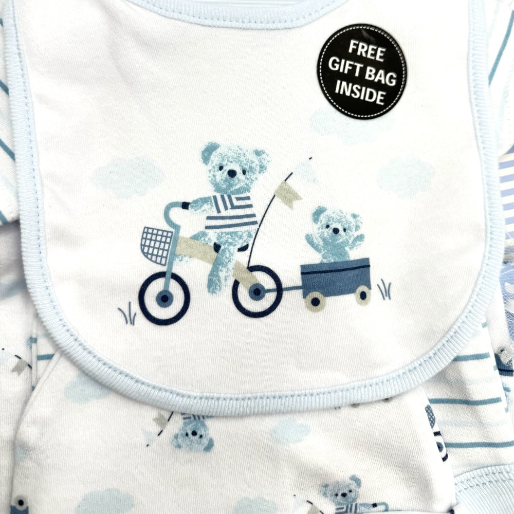 Teddy Bear Adventures" 6-Piece Layette Gift Set
