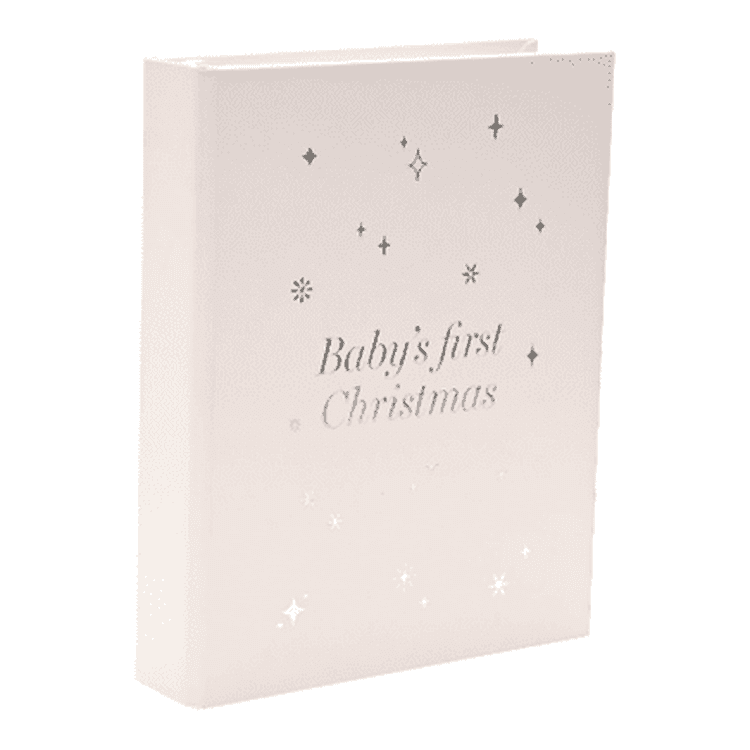 Bambino Baby Bambino Baby 1st Christmas Photo Album 4" x 6" Christmas Accessories
