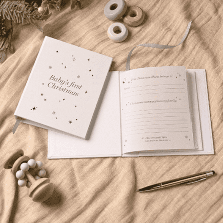 Bambino Baby Bambino Baby 1st Christmas Photo Album 4" x 6" Christmas Accessories