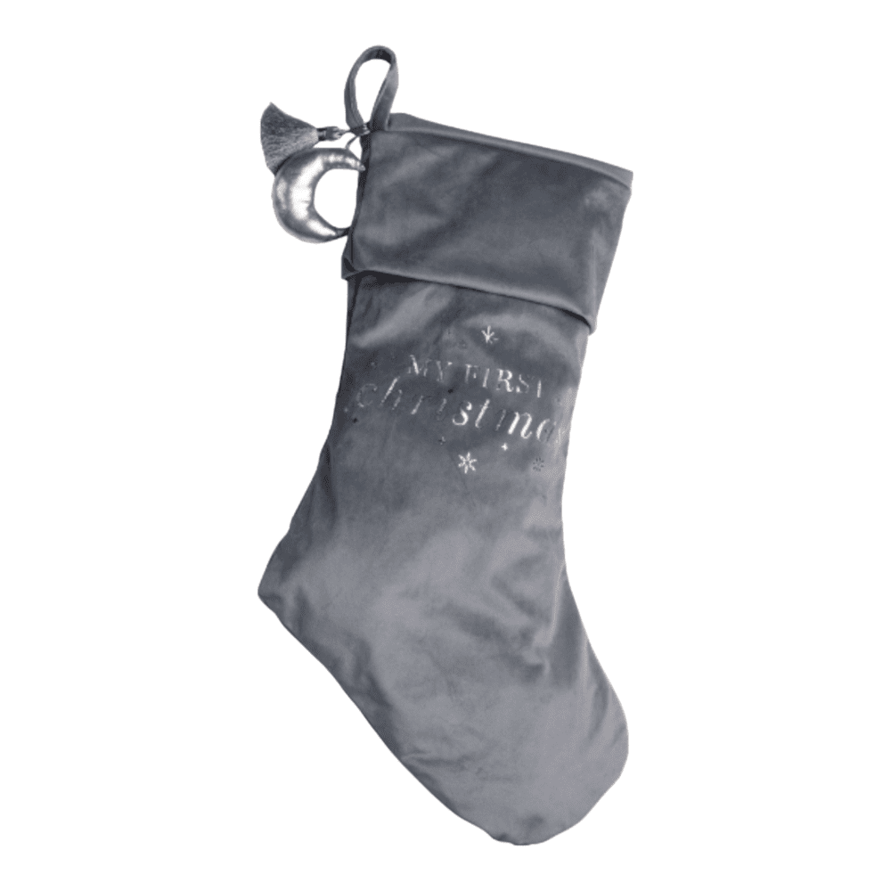 Bambino Baby Bambino Baby's 1st Christmas Stocking in Blue Christmas Accessories