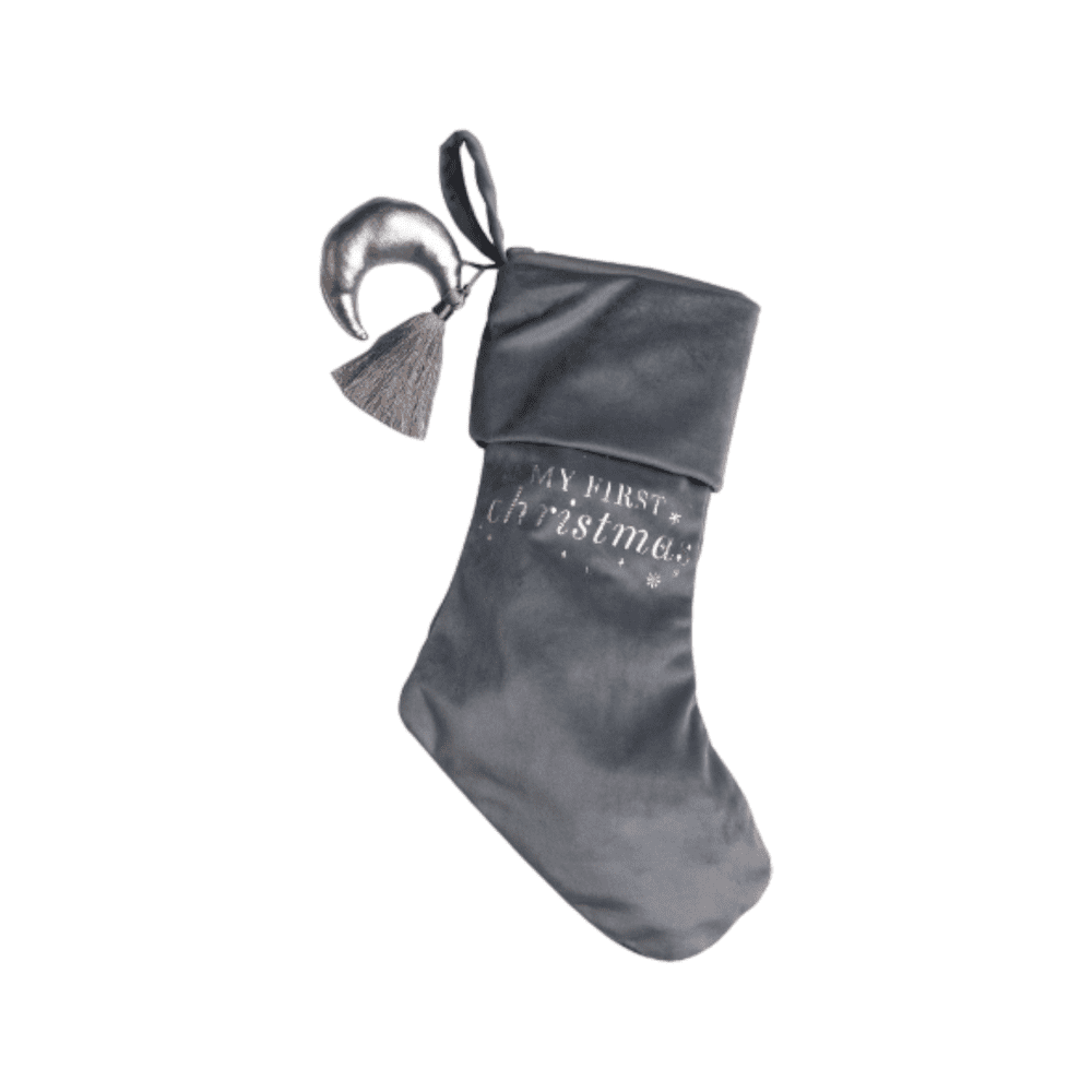 Bambino Baby Bambino Baby's 1st Christmas Stocking in Blue Christmas Accessories