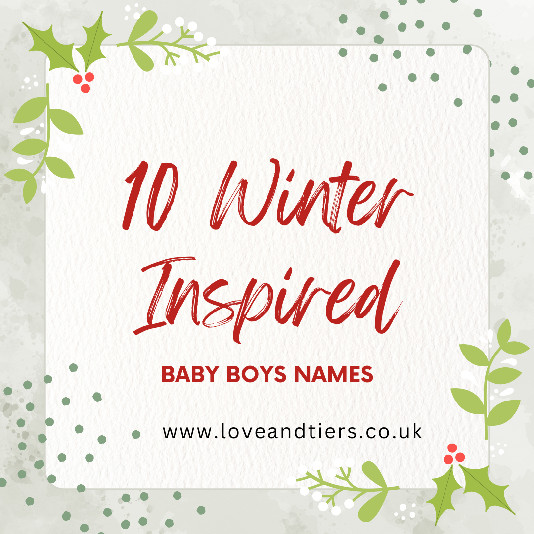 10 Winter Inspired UK Baby Boy Name Suggestions Love & Tiers