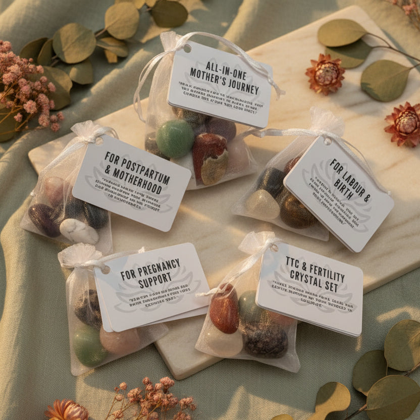 For Labour & Birth – Pregnancy Support Crystal Set
