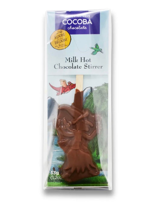 COCOBA ROOM ON THE BROOM WITCH HOT CHOCOLATE STIRRER