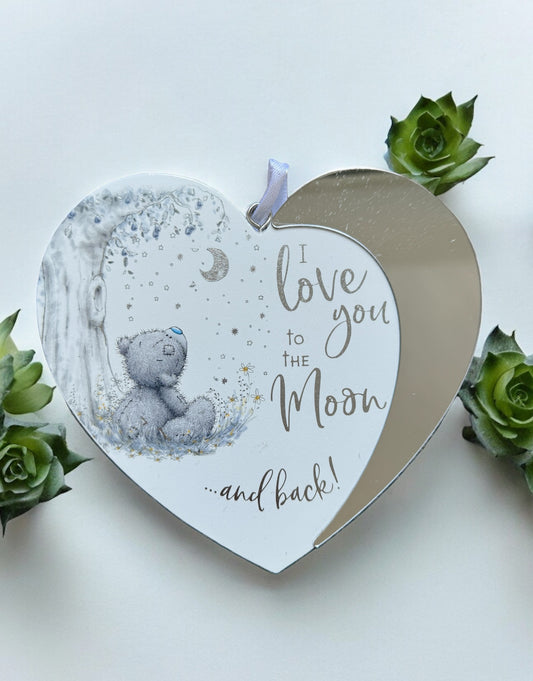 Me to You ‘I Love You To The Moon And Back’ Hanging Plaque